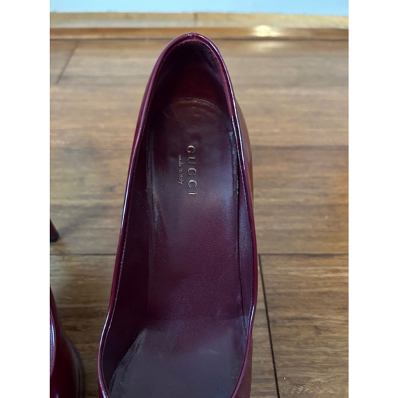 Gucci Vernice Crystal Cherry Gloss Size 36 - Picture 3 of 10